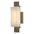 Hubbardton Forge 2014 Soft Gold Opal Glass (GG) Oceanus 1 Light Sconce
