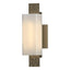 Hubbardton Forge 2014 Soft Gold Opal Glass (GG) Oceanus 1 Light Sconce