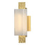 Hubbardton Forge 2014 Modern Brass Opal Glass (GG) Oceanus 1 Light Sconce
