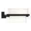 Hubbardton Forge 2005 Black Opal Glass (GG) Kakomi 1 Light Sconce