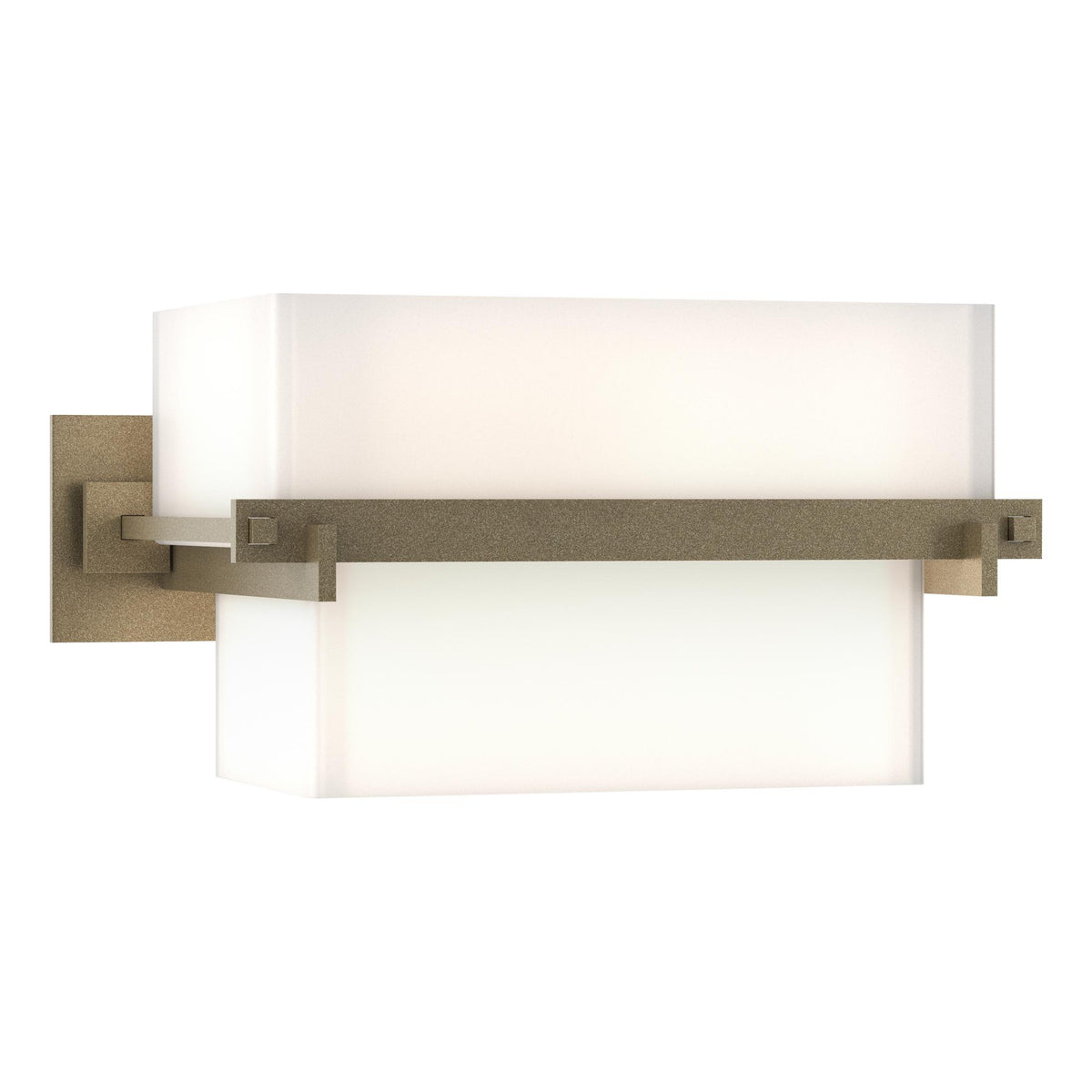 Hubbardton Forge 2005 Soft Gold Opal Glass (GG) Kakomi 1 Light Sconce