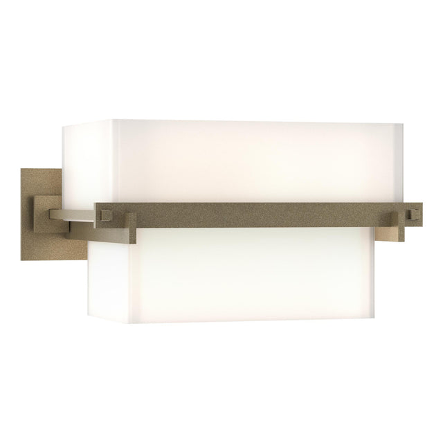Hubbardton Forge 2005 Soft Gold Opal Glass (GG) Kakomi 1 Light Sconce