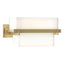 Hubbardton Forge 2005 Modern Brass Opal Glass (GG) Kakomi 1 Light Sconce