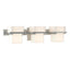 Hubbardton Forge 2005 Vintage Platinum Opal Glass (GG) Kakomi 3 Light Sconce