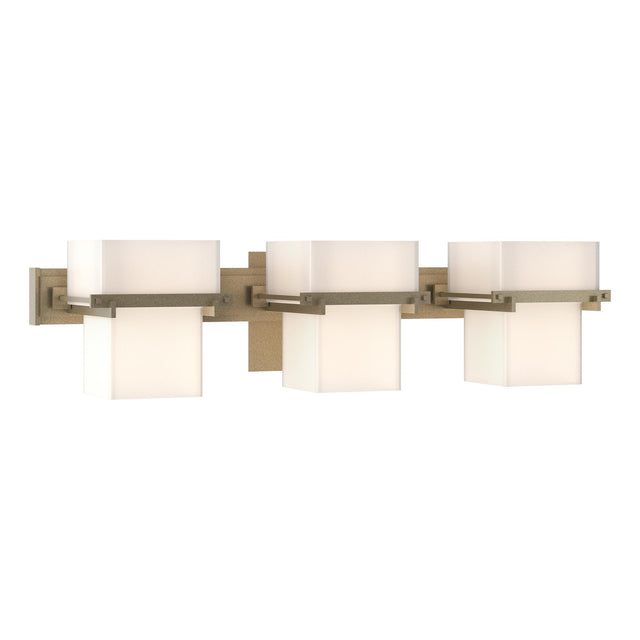 Hubbardton Forge 2005 Soft Gold Opal Glass (GG) Kakomi 3 Light Sconce
