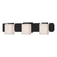 Hubbardton Forge 2005 Black Opal Glass (GG) Impressions 3 Light Sconce