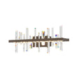 Hubbardton Forge 2017 Bronze Crystal Solitude LED Sconce