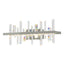 Hubbardton Forge 2017 Sterling Crystal Solitude LED Sconce