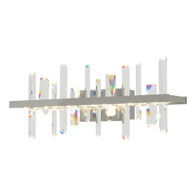 Hubbardton Forge 2017 Sterling Crystal Solitude LED Sconce