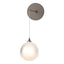 Hubbardton Forge 2023 Bronze Frosted Glass (FD) Fritz Globe Low Voltage Sconce
