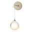 Hubbardton Forge 2023 Soft Gold Frosted Glass (FD) Fritz Globe Low Voltage Sconce