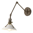 Hubbardton Forge 2015 Bronze White Henry Sconce