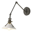 Hubbardton Forge 2015 Natural Iron White Henry Sconce