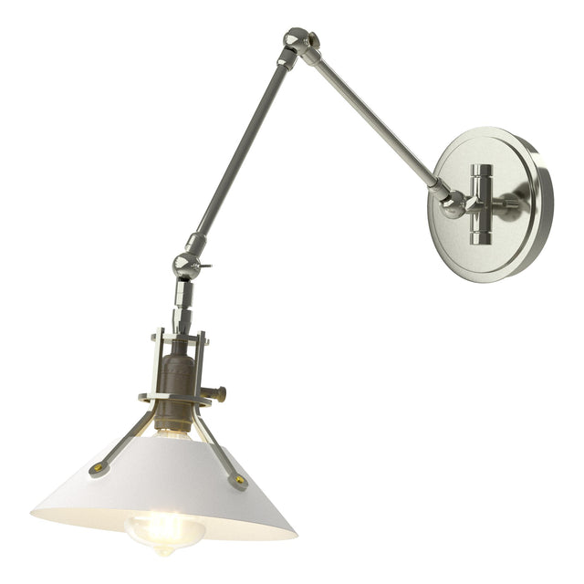 Hubbardton Forge 2015 Sterling White Henry Sconce