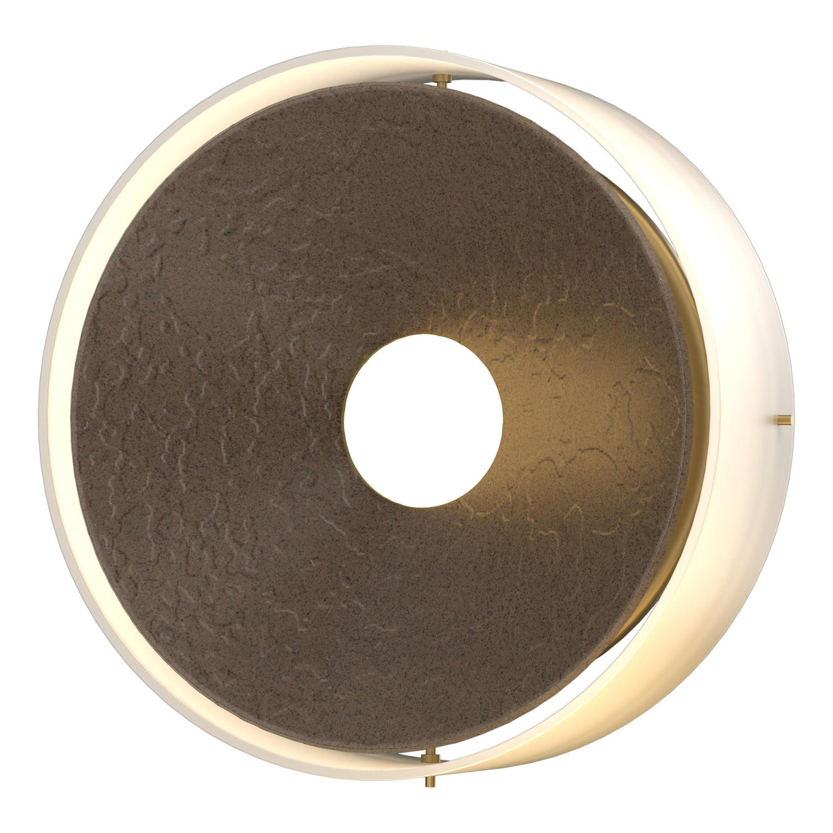 Hubbardton Forge 2012 Bronze Opal Glass (GG) Oculus Sconce