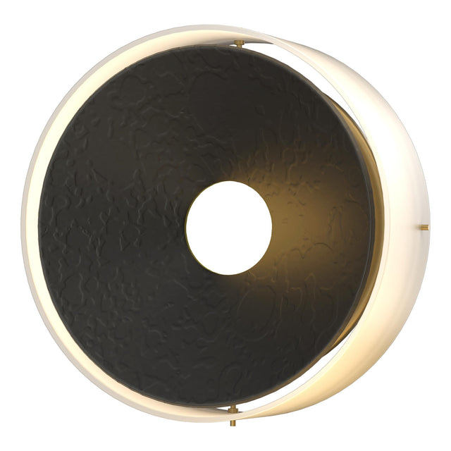 Hubbardton Forge 2012 Black Opal Glass (GG) Oculus Sconce
