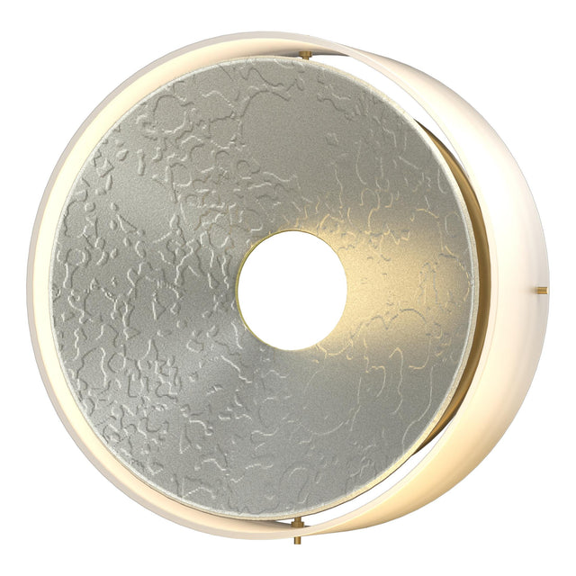 Hubbardton Forge 2012 Vintage Platinum Opal Glass (GG) Oculus Sconce