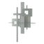 Hubbardton Forge 2015 Vintage Platinum Planar LED Sconce