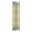 Hubbardton Forge 2007 Vintage Platinum Ivory Art Glass (CC) Gallery Sconce