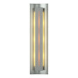 Hubbardton Forge 2007 Vintage Platinum Amber Glass (FF) Gallery Sconce