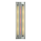 Hubbardton Forge 2007 Vintage Platinum Red Glass (RR) Gallery Sconce