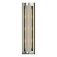 Hubbardton Forge 2007 Sterling Amber Glass (FF) Gallery Sconce