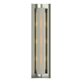 Hubbardton Forge 2007 Sterling Amber Glass (FF) Gallery Sconce