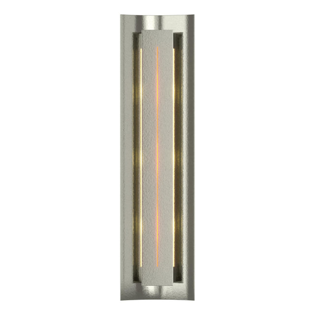 Hubbardton Forge 2007 Sterling Amber Glass (FF) Gallery Sconce