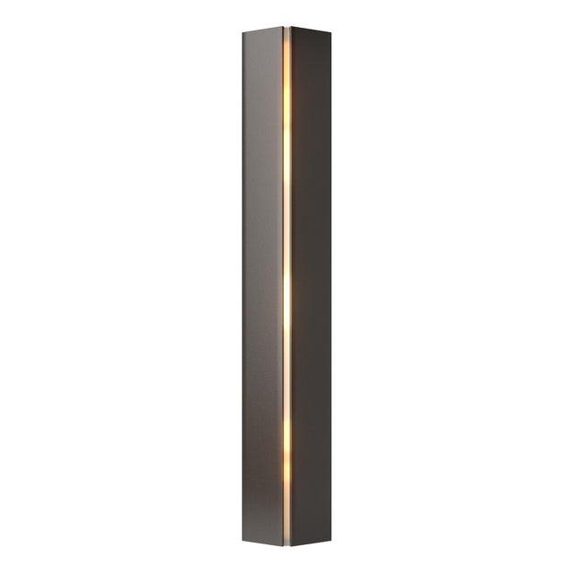 Hubbardton Forge 2023 Oil Rubbed Bronze Ivory Art Glass (CC) Gallery LED Sconce