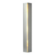 Hubbardton Forge 2023 Vintage Platinum Ivory Art Glass (CC) Gallery LED Sconce