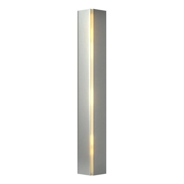 Hubbardton Forge 2023 Vintage Platinum Ivory Art Glass (CC) Gallery LED Sconce