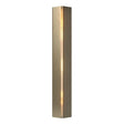 Hubbardton Forge 2023 Soft Gold Ivory Art Glass (CC) Gallery LED Sconce