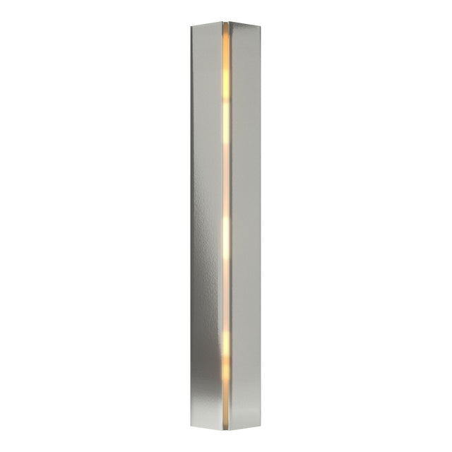 Hubbardton Forge 2023 Sterling Ivory Art Glass (CC) Gallery LED Sconce