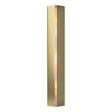 Hubbardton Forge 2023 Modern Brass Ivory Art Glass (CC) Gallery LED Sconce