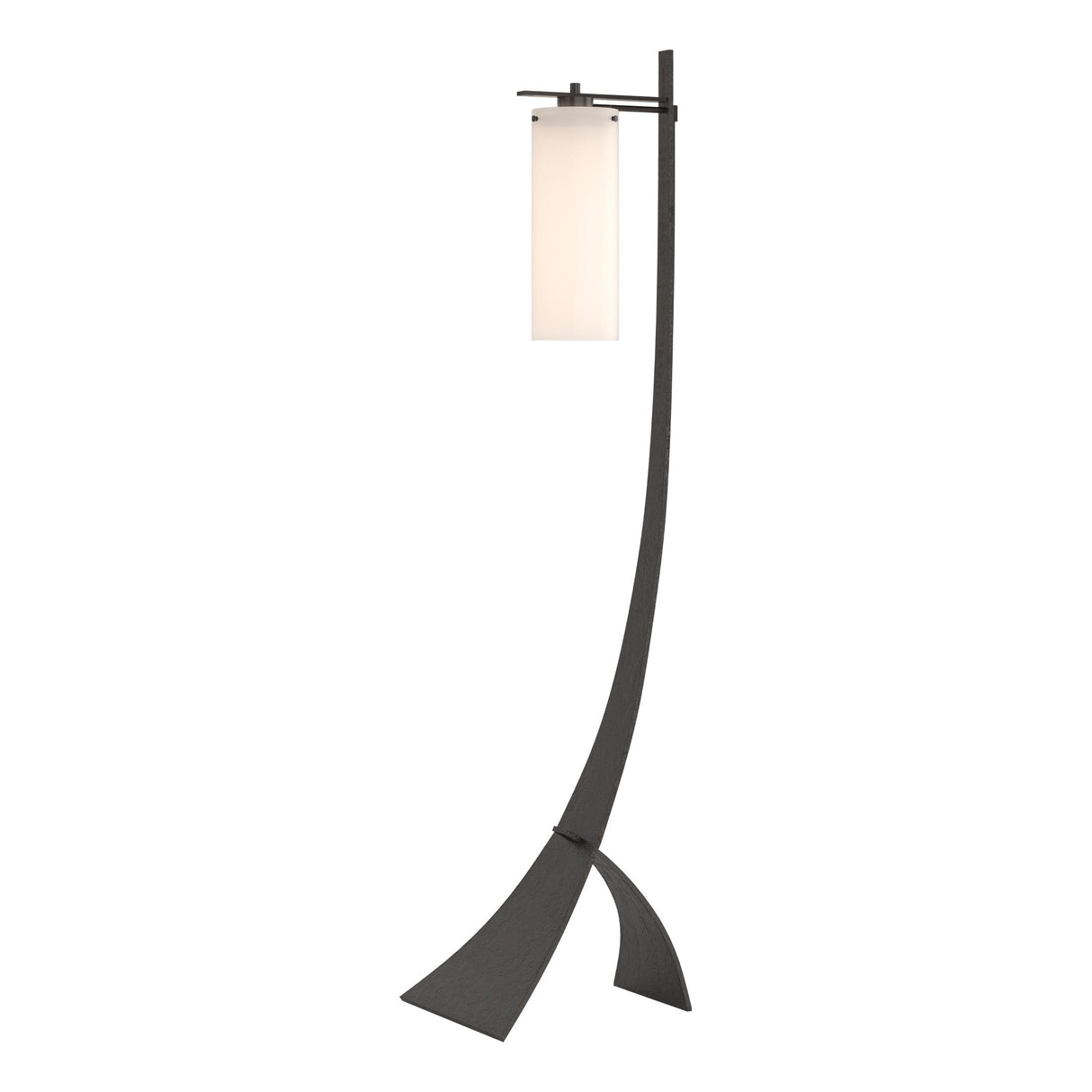 Hubbardton Forge 2005 Oil Rubbed Bronze Opal Glass (GG) Stasis Floor Lamp