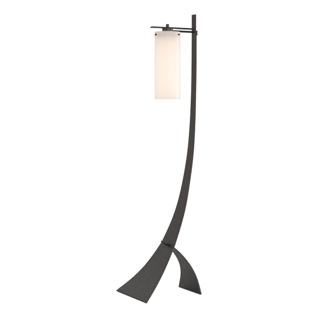 Hubbardton Forge 2005 Oil Rubbed Bronze Opal Glass (GG) Stasis Floor Lamp