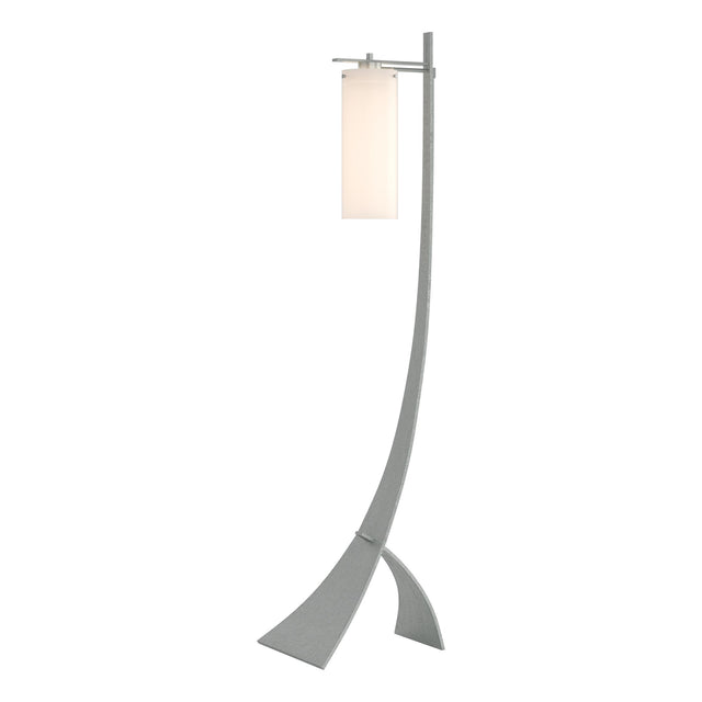 Hubbardton Forge 2005 Vintage Platinum Opal Glass (GG) Stasis Floor Lamp