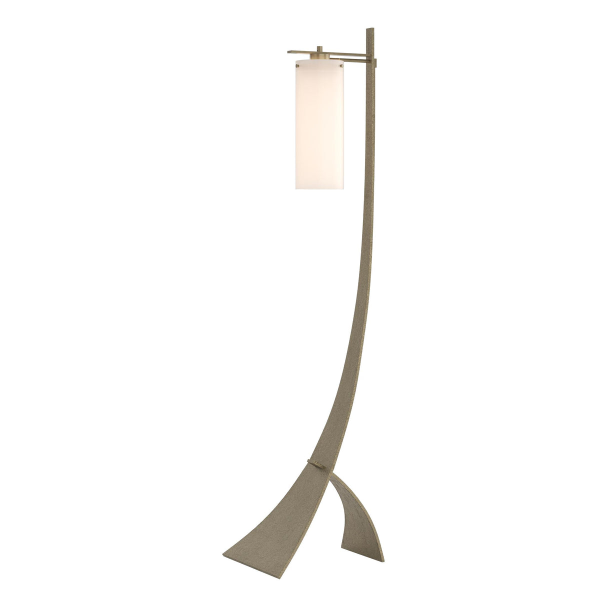 Hubbardton Forge 2005 Soft Gold Opal Glass (GG) Stasis Floor Lamp