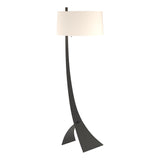 Hubbardton Forge 2005 Black Flax Shade (SE) Stasis Floor Lamp