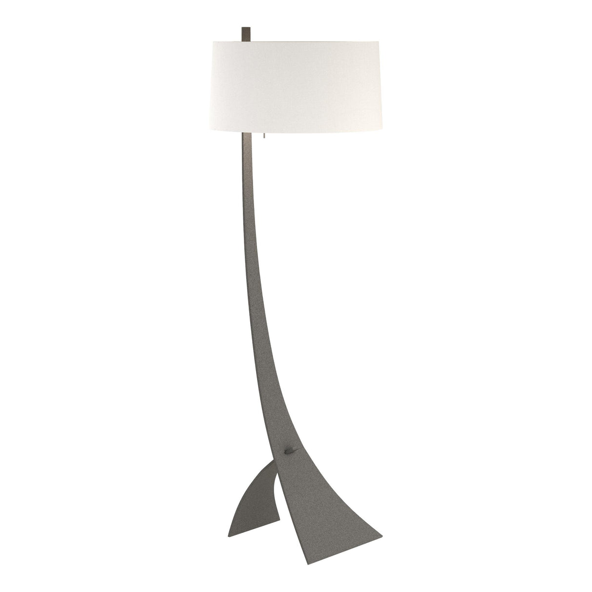 Hubbardton Forge 2005 Natural Iron Natural Anna Shade (SF) Stasis Floor Lamp