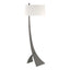 Hubbardton Forge 2005 Natural Iron Natural Anna Shade (SF) Stasis Floor Lamp