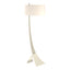 Hubbardton Forge 2005 Sterling Flax Shade (SE) Stasis Floor Lamp