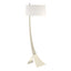 Hubbardton Forge 2005 Sterling Natural Anna Shade (SF) Stasis Floor Lamp