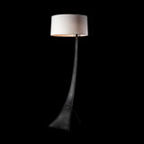 Hubbardton Forge 2005 Ink Natural Anna Shade (SF) Stasis Floor Lamp