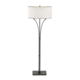 Hubbardton Forge 2009 Oil Rubbed Bronze Flax Shade (SE) Contemporary Formae Floor Lamp