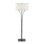 Hubbardton Forge 2009 Oil Rubbed Bronze Flax Shade (SE) Contemporary Formae Floor Lamp