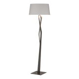 Hubbardton Forge 2012 Oil Rubbed Bronze Flax Shade (SE) Facet Floor Lamp