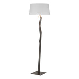 Hubbardton Forge 2012 Oil Rubbed Bronze Natural Anna Shade (SF) Facet Floor Lamp