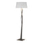 Hubbardton Forge 2012 Natural Iron Natural Anna Shade (SF) Facet Floor Lamp