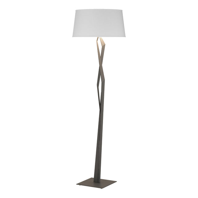 Hubbardton Forge 2012 Natural Iron Natural Anna Shade (SF) Facet Floor Lamp